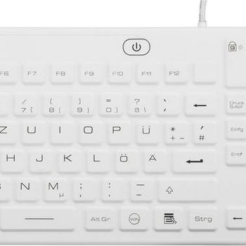 Product image of the product “Renkforce iM-IKB110-WH keyboard Industrial USB QWERTZ German Black, White ”