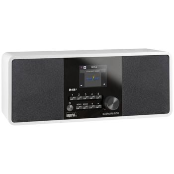 Artikelbild des Artikels “Imperial Dabman i200 Internet Tischradio DAB+, UKW, Internet AUX, USB, Internetradio Weiß “