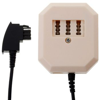 Product image of the product “S/CONN maximum connectivity 71015- telephone splitter Black ”