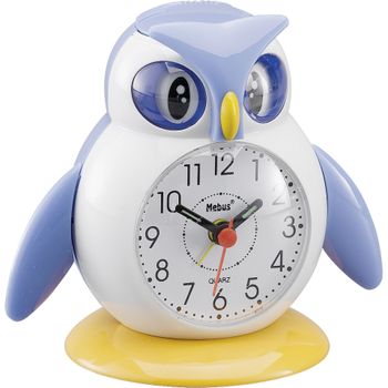 Product image of the product “Mebus 26513 Kinder-Quarzalarm clock Motiv Eule ”