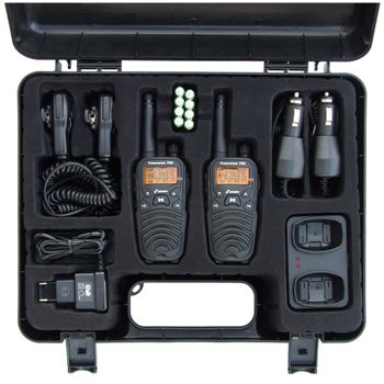 Product image of the product “Stabo freecomm 700 two-way radio 8 channels Black ”