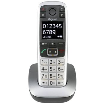 Gigaset E560 telephone DECT telephone Caller ID Black, Silver 