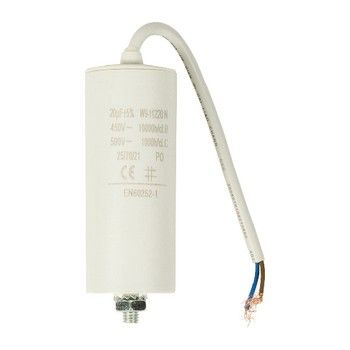 Product image of the product “starting capacitor operating capacitor 20uF 20µF with cable (motor capacitor) ”