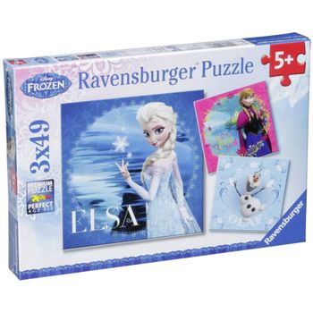 Image du produit “Ravensburger Elsa Anna & Olaf 3 X 49 Teile Puzzle Frozen 49 pièce(s) ”