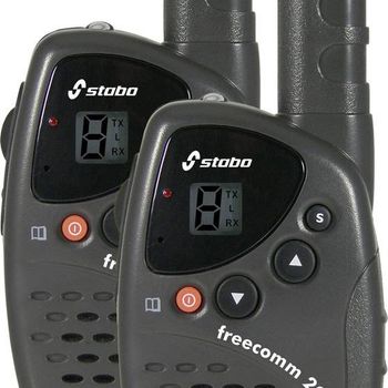 Product image of the product “Stabo freecomm 200 two-way radio 8 channels Black ”