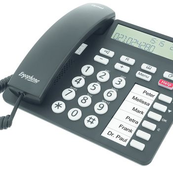 Product image of the product “Tiptel 1081000 telephone Analog telephone Caller ID Black ”