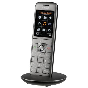 Artikelbild des Artikels “Gigaset CL660HX Universal-Mobilteil – Schnurloses IP-/Design Telefon (zum Anschluss an Basisstationen oder Router – mit großem Display und brillanter Sprachqualität) anthrazit-metallic “