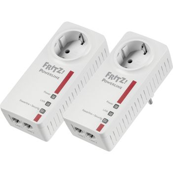 Product image of the product “Powerline FRITZ! 1220 Set 1200 Mbit/s Ethernet LAN White 2 pc(s) ”