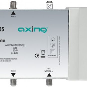 Product image of the product “Axing SPU 56-05 satellite multiswitch 5 inputs 6 outputs ”