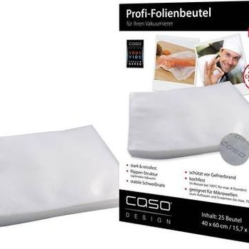 Product image of the product “CASO 1218 1218 Vakuumbeutel (B x T) 400mm x 600mm ”