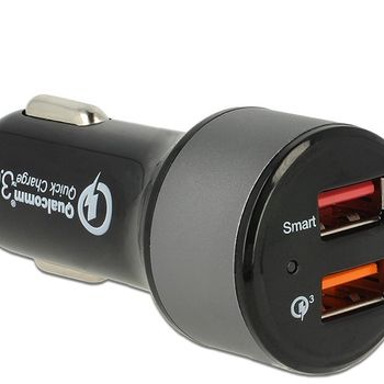 Artikelbild des Artikels “Navilock Adapter USB DC 12-24V KFZ > 2 x USB Quickcharge 3.0 “