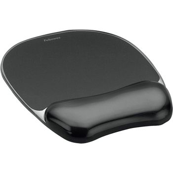 Product image of the product “Fellowes Mouse Mat Wrist Support - Crystals Gel Mouse Pad with Non Slip Rubber Base - Ergonomic Mouse Mat for Computer, Laptop, Home Office Use - Compatible with Laser and Optical Mice - Black ”