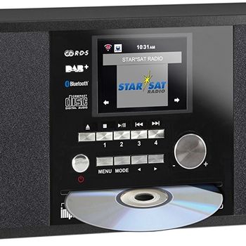 Artikelbild des Artikels “Imperial DABMAN i200CD Internet Tischradio DAB+, UKW, Internet Bluetooth®, DLNA, WLAN, AUX, Internetradio DLNA-fähig Schwarz “