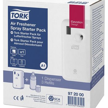 Product image of the product “SCA Tork Air Freshener Spray Dispenser In Elevation Design, White  ”