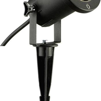 Product image of the product “SLV 227410 Nautilus Spike LED-Gartenstrahler LED, Energiesparlampe, Halogen GU10 11W black ”