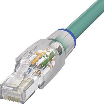Siemens 6GK1901-1BB12-2AA0 - Connettore RJ45 Industrial Ethernet FastConnect, 180°, Cat6A - 5