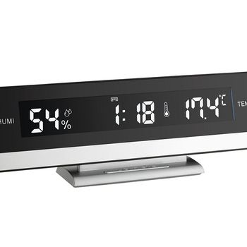 Artikelbild des Artikels “TFA Dostmann 60.2011 Quarz Wecker Schwarz, Silber “