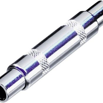 Product image of the product “Rean AV NYS238 NYS238 Klinke Audio adaptor [1x Klinkenfemale 6.35mm - 1x Klinkenfemale 6.35 mm] Nickel ”