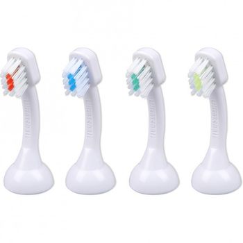 Product image of the product “Emmi-dent K4 - 4pc(s) Blue, Green, Red, White, Yellow toothbrush head ”