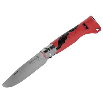 Image du produit “Opinel Outdoor Junior No. 07 Houssenmesser avec Pfeife rouge ”
