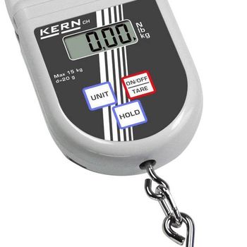 Product image of the product “Kern CH 15K20 Hängewaage CH 15K20 Wägebereich (max.) 15kg Ablesbarkeit 20g batteriebetrieben ”