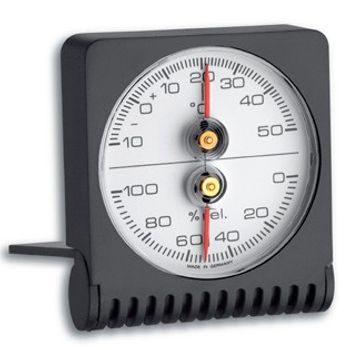 Image du produit “TFA Dostmann 7601 Thermo-/Hygrometer noir 7601 ”