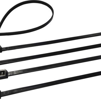 Product image of the product “Weidmüller 1720660000 CB 200/3.6 Kabelbinder 200mm 3.6mm black 100St. ”