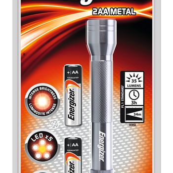 Product image of the product “Energizer Metal Light LED torch batteriebetrieben 90lm 34g ”