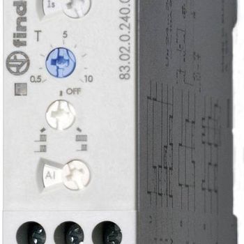 Artikelbild des Artikels “Finder 83.02.0.240.0000 83.02.0.240.0000 Zeitrelais Multifunktional 1 St. Zeitbereich: 0.05 s (min) 2 Wechsler “