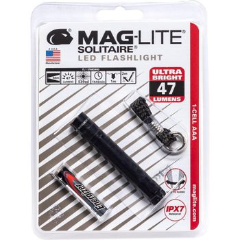 Product image of the product “Mag-Lite Solitaire LED Mini-torch with key ring batteriebetrieben 47lm 1.45h 24g ”