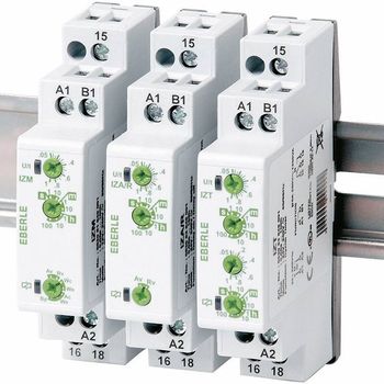 Artikelbild des Artikels “Eberle 0530 52 649 001 IZA/R Zeitrelais Multifunktional 1 St. Zeitbereich: 0.05 s - 100 h 1 Wechsler “
