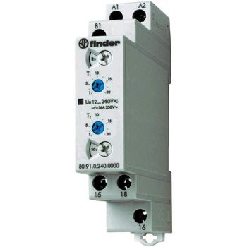 Artikelbild des Artikels “Finder 80.91.0.240.0000 Zeitrelais Multifunktional 1 St. Zeitbereich: 0.1s - 20h 1 “