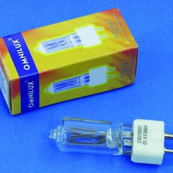 Product image of the product “Omnilux Studiolampe Halogen Lichteffekt lamp 230V GY9.5 500W white ”