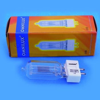 Product image of the product “Omnilux Studiolampe Halogen Lichteffekt lamp 230V GX9.5 1000W white ”