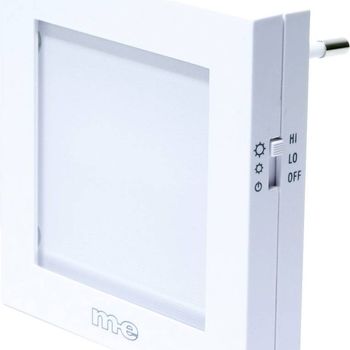 Product image of the product “M-e modern-electronics 4250109110445 Nachtlicht Quadratisch LED Bernstein white ”