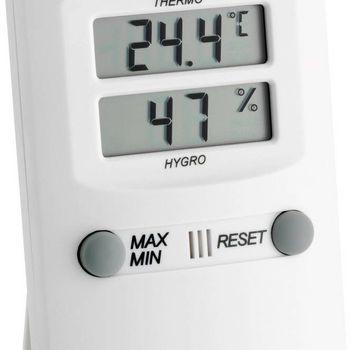 Image du produit “TFA Dostmann 30.5000.02 Thermo-/Hygrometer blanc 30.5000.02 ”