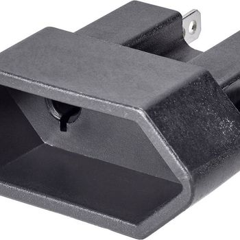 Product image of the product “Weltron Eurokupplung plastic 250V black ”