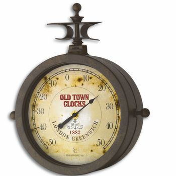 Product image of the product “TFA Dostmann 603011 Quarz wall clock 205mm x 290mm x 295mm x 90mm Antik, black ”