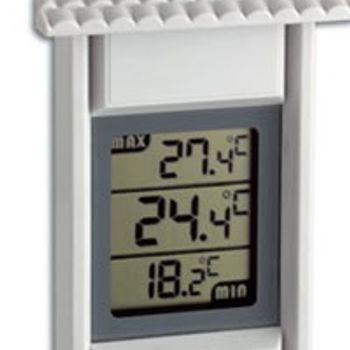 Image du produit “TFA-Dostmann 30.1039 thermomètre environnement Thermomètre électrique Extérieure Blanc ”