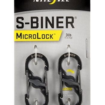 Artikelbild des Artikels “NITE Ize NI-LSBM-01-2R3 Karabiner MicroLock S-Biner 2 35mm x 15mm x 7mm 2St. “