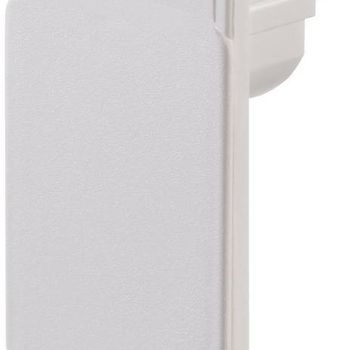 Product image of the product “NVB Europlug plastic with Aussteckhilfe 230 V white IP20 104553 ”