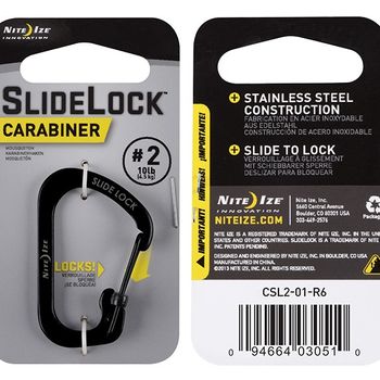 Artikelbild des Artikels “NITE Ize CSL2-01-R6 Karabiner SlideLock Gr. 2 44mm x 29mm x 2.5mm 1St. “