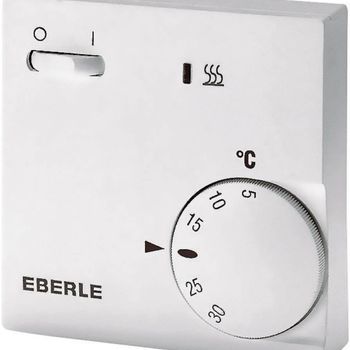 Artikelbild des Artikels “Eberle 111 1104 51 100 RTR-E 6202 Raumthermostat Aufputz Tagesprogramm Heizen mit Ein/Aus-Schalter 1St. “