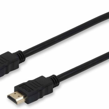 Artikelbild des Artikels “Equip HDMI Anschlusskabel HDMI-A Stecker 1.80m Schwarz 119350 4K UHD, vergoldete Steckkontakte HDMI-Kabel “