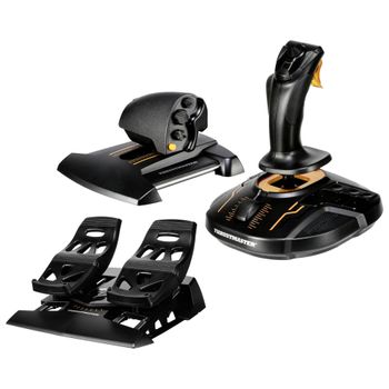 Product image of the product “Thrustmaster T-16000M FCS Flight Pack Black USB Joystick Analogue / Digital MAC, PC ”