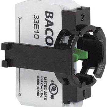 Product image of the product “BACO 331ER10 Kontaktelement 1 Schließer tastend 600V ”