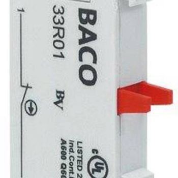 Product image of the product “BACO 33R01 Kontaktelement 1 Öffner tastend 600V ”
