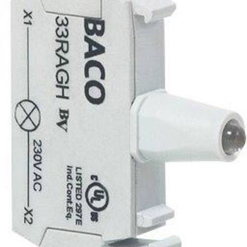 Product image of the product “BACO 33RAWH LED-Element white 230 V/AC 1 pc(s) ”