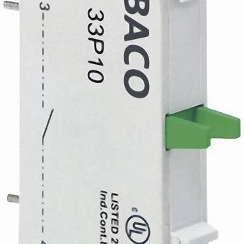 Product image of the product “BACO 33P10 Kontaktelement 1 Schließer tastend 600V 1 pc(s) ”