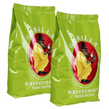Image du produit “Joerges Gorilla Kaffeehaus 2 Kg Bohnen Set ”